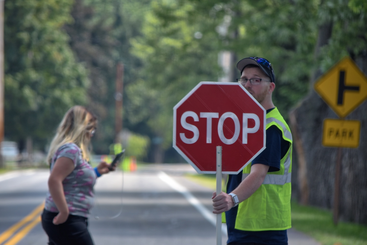 Flaggers at LaborWorks